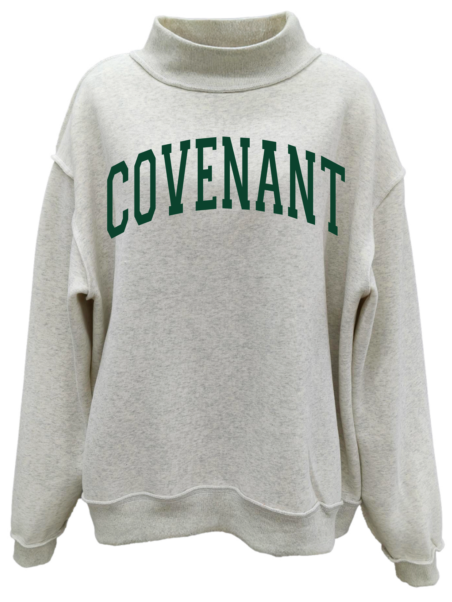 Covenant Reversible Mock Neck Sweat Shirt