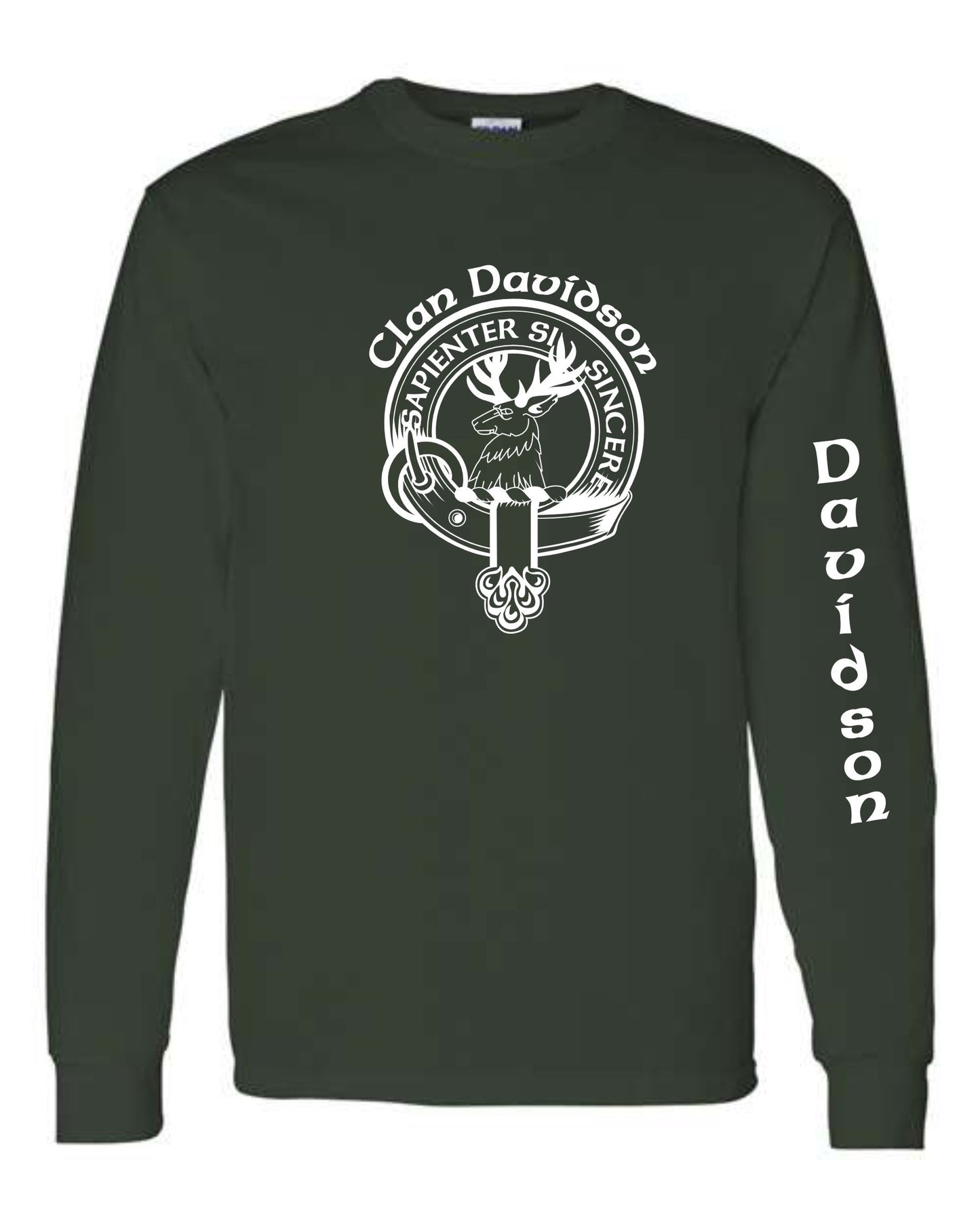 Clan Davidson Long Sleeve Tee