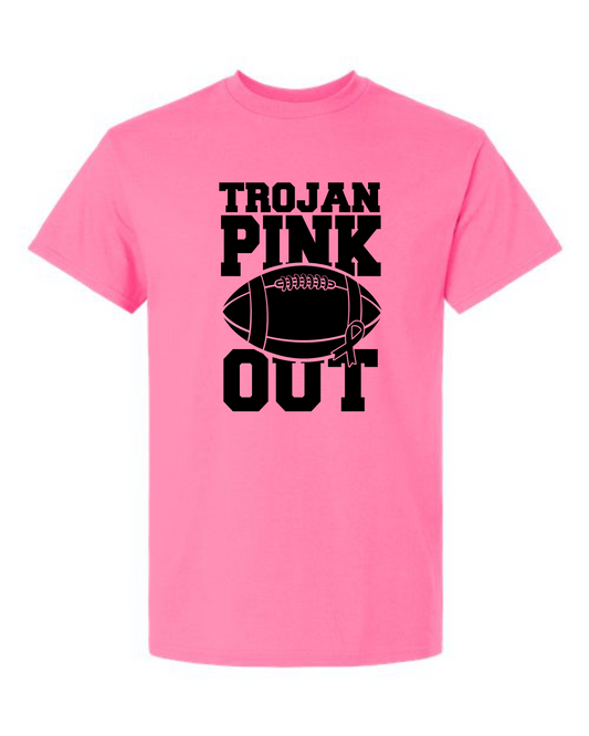 Trojan Pink Out Cotton Tee