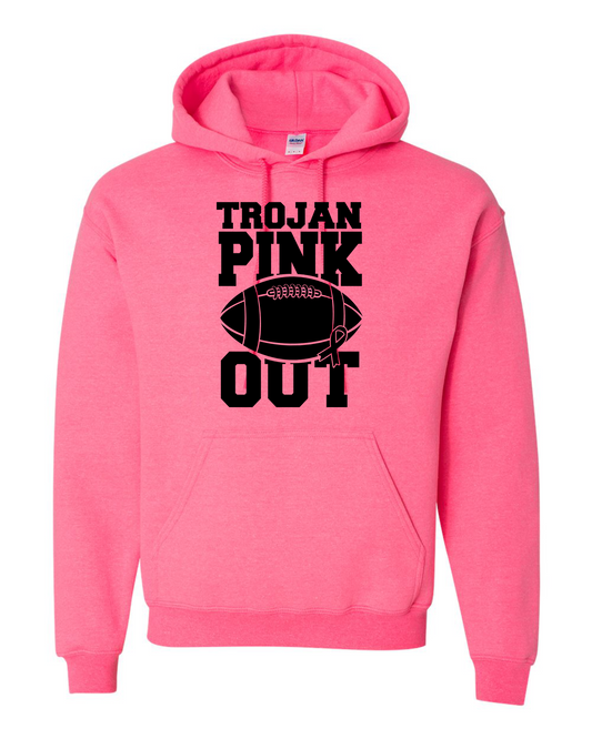 Trojan Pink Out Hooded Sweatshirt