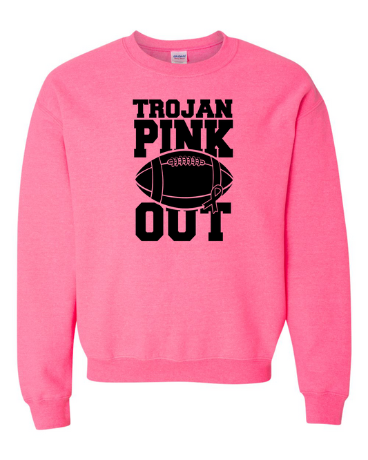 Trojan Pink Out Crewneck Sweatshirt