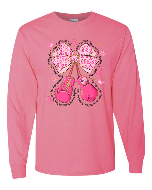 Brat Pack Fundraiser Long Sleeve Tee - Pink