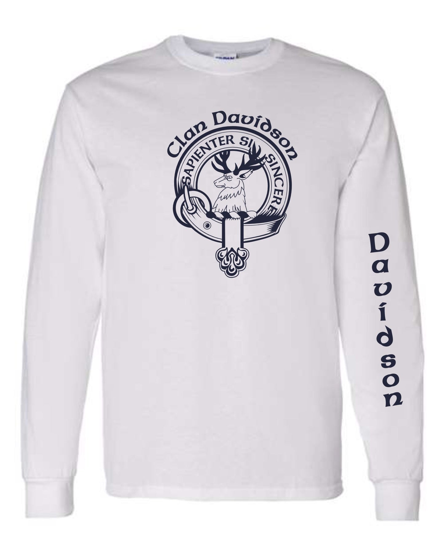 Clan Davidson Long Sleeve Tee